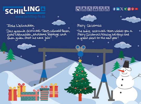 SCHILLING Weihnachtsgrüße 2025