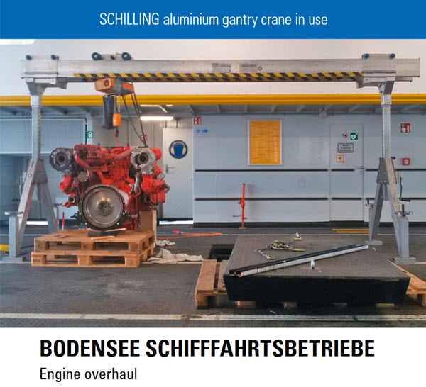 Bodensee Shipping Company - maintenance work